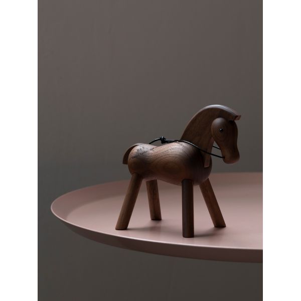 Exclusive Oak Beech Handcrafted Wooden Animals Wooden Horse Toy For Baby