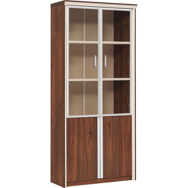 H2080mm Office File Storage Cabinet E1 Grade Melamine Board