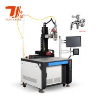 Máquina automática de solda a laser de torneira de lava-louças de aço inoxidável