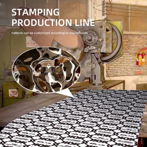 Большая плита нержавеющей стали пульсации воды для крытого на открытом воздухе украшения потолка стены