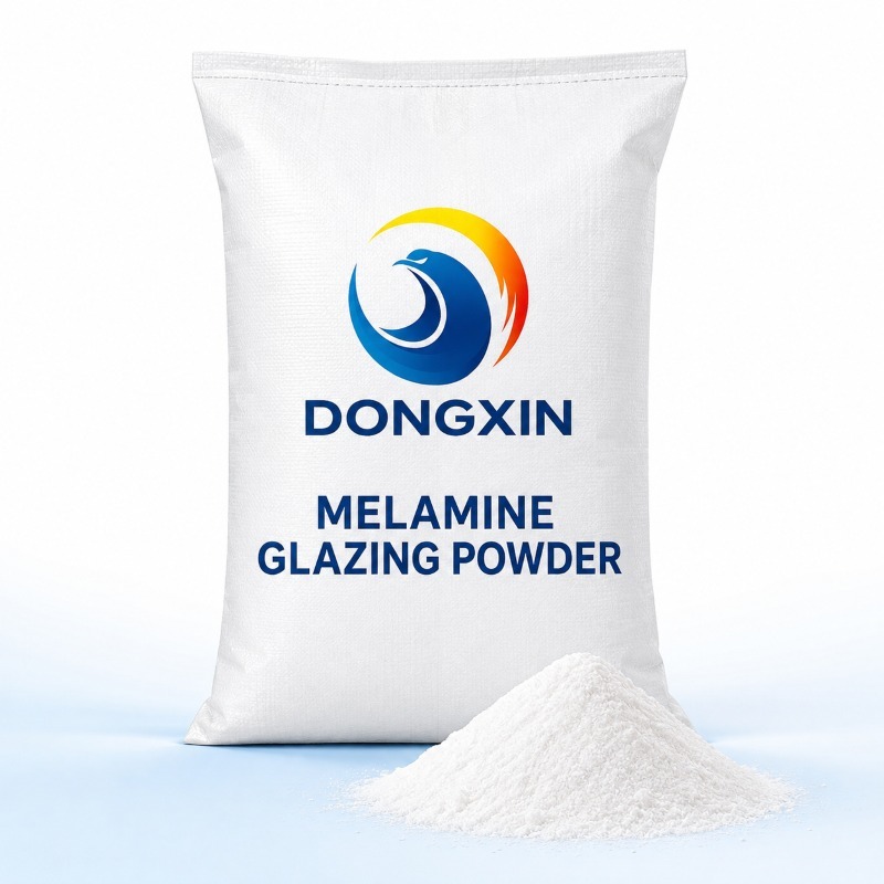 Food Safe High Gloss Anti-Stain White Melamine Glazing Powder for A1 A3 Grade Tableware