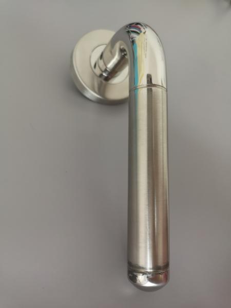 ss stainless steel brush metal safety door handles 304 201 DH-05