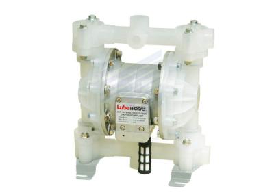 Small Air Driven Diaphragm Pump With Nitrile o - Ring / Polypropylane Pump