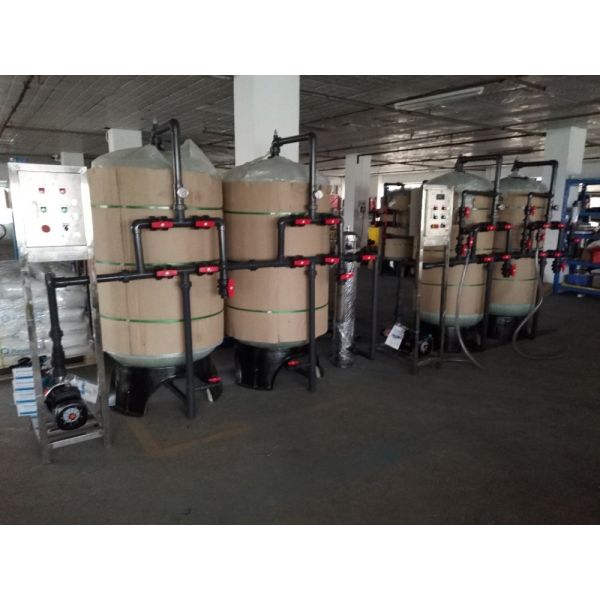 uPVC Material Demineralized Water Plant , Tap water demineralised water system