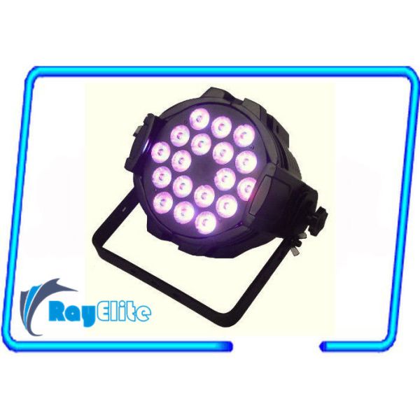 Lumière menée multicolore de pair de RGBW avec la courbe électronique de rhéostat, bloc alim. interne de Multi-tension du meanwell