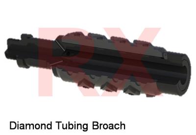Liga de níquel do cabo de Diamond Tubing Broach Gauge Cutter