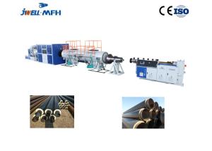 Heat Insulated Jacket Protection HDPE Pipe Production Machine