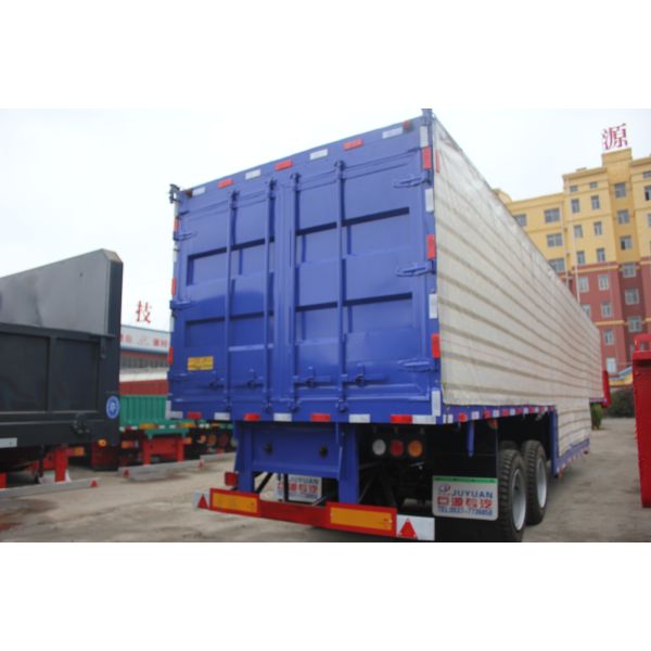 Боковая стена/боковая занавеска/зона полуприцеп с механической подвеской и шинами 12R22.5