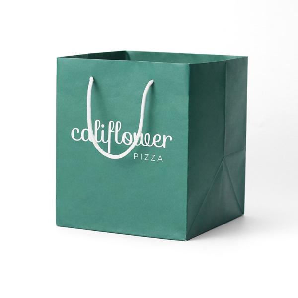 Bolsas de presente de papel de arte espessado grande Bolsa de compras quadrada de tamanho grande com alça