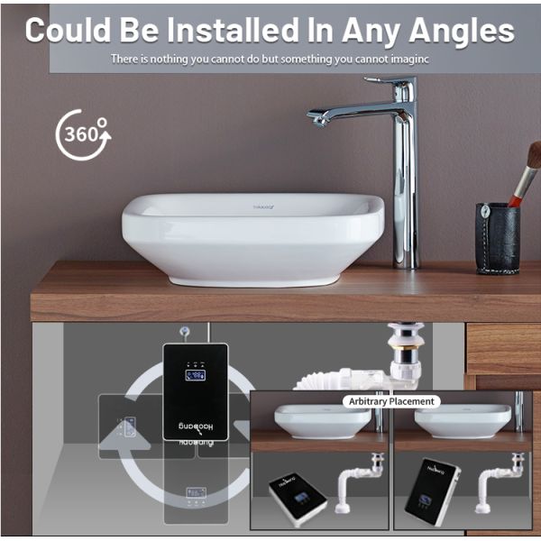 Tankless Electric Water Heater Instant Shower Heater 6000W