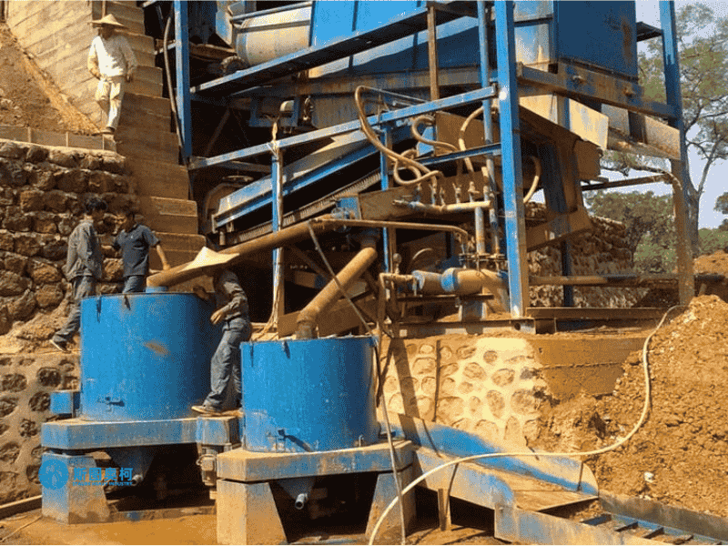 OEM 5TPH-200TPH Gold Concentrator Machine 99% Recovery Rate