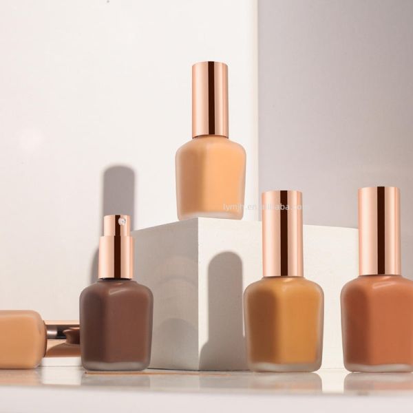 Private Brand Makeup Oil Free Vegan Moisturizing Matte Foundation Full Coverage Waterproof Foundation Wholesale