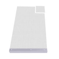 Taille personnalisable Écran à film transparent LED Haute luminosité 5000 nits Taux de rafraîchissement 3840 Hz Pour les bâtiments commerciaux