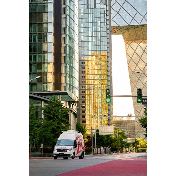 Customization OBV Outdoor Van for TV Station Broadcast Company Breaking News Broadcasting