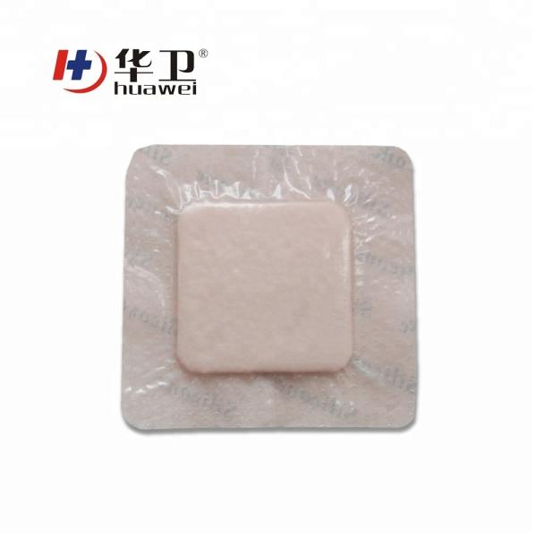 wet healing reduce pain Silicone dressing Diabetic wounds