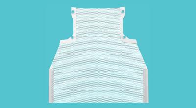 Push Pin Frame Thermoplastic Immobilization Mask For Neck Shoulder & Breast