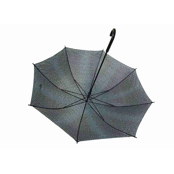 Стойкость рамка зонтика ручки автомобиля 23 дюймов открытой напечатанная модой черная