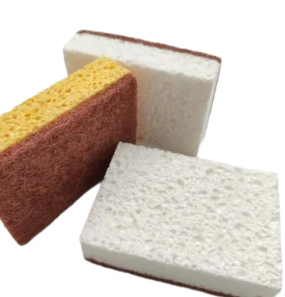 Eco Wood Pulp Sponge Biodegradable Super Absorbent Kitchen Cleaning