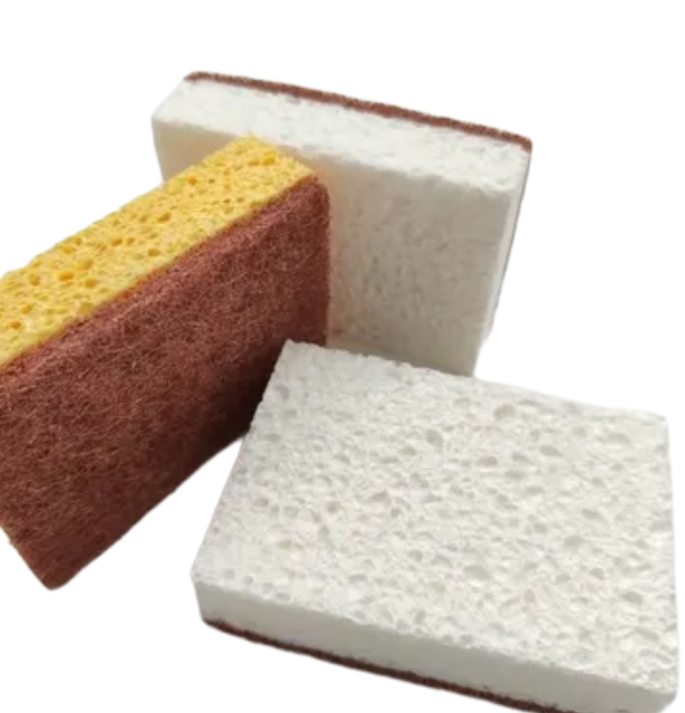 Eco Wood Pulp Sponge Biodegradable Super Absorbent Kitchen Cleaning