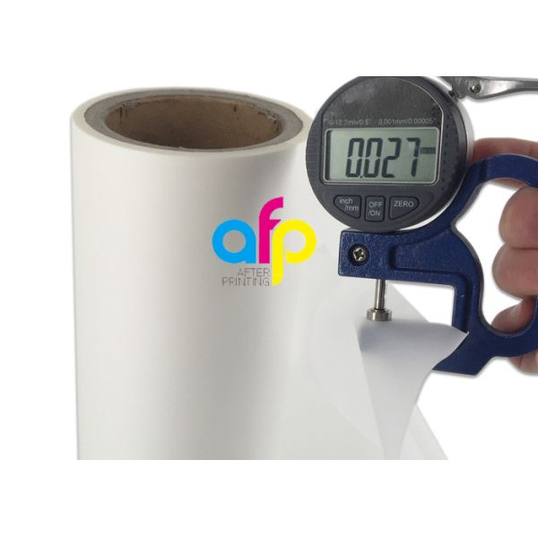 Super Transparent Soft Touch Lamination Flim 180mm - 1000mm Roll Width