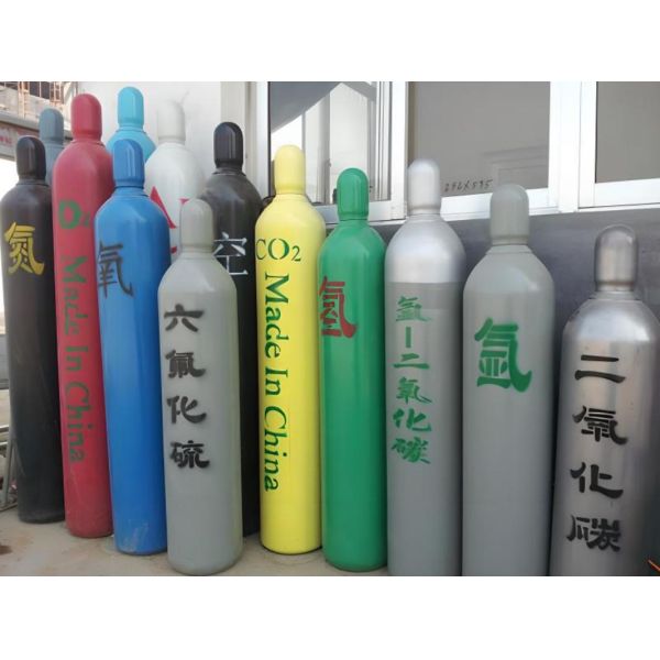 40L / 50L / 200L ISO High Quality High Pressure Valve Gas Cylinders