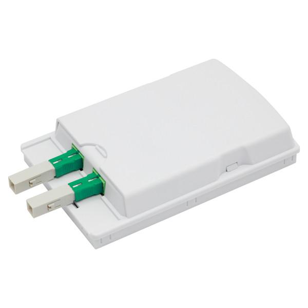 SC / APC Fast Connect Fiber Connectors For FTTH Butterfly 3.0mmx2.0mm Drop Cable