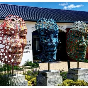High Quality Big Face Sculpture for Outdoor Decor Modern Sculptures Gargen Sculpture