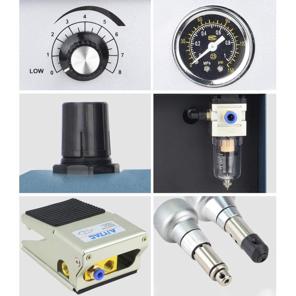 пневматическим грабштихель удара машины 4000RPM Engraver 60W законченный двойником