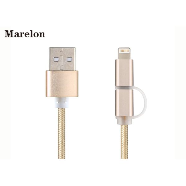Copper Wire Computer USB Data Cable / Mobile Phone Cables Increases Durability