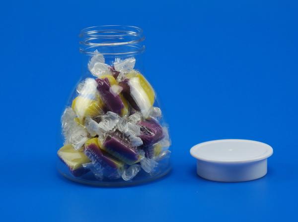 Transparent PET Plastic Containers , Special Shape Mini Plastic Containers