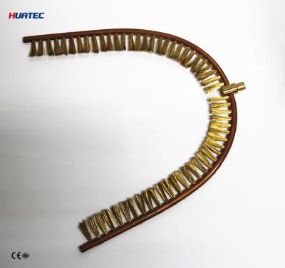 Os acessórios do NDT para detectores do feriado com a escova do bronze de fósforo sondam