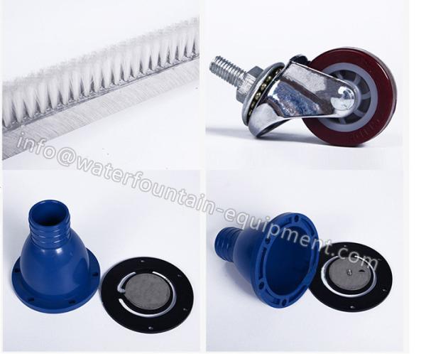 Stainless Steel Swimming Pool Accessories Vacuum Head Commercial Heavy Weighed