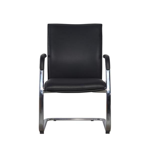 6020 Metal Real Leather Executive Office Executive Computer Chair Tilt Swivel 3D