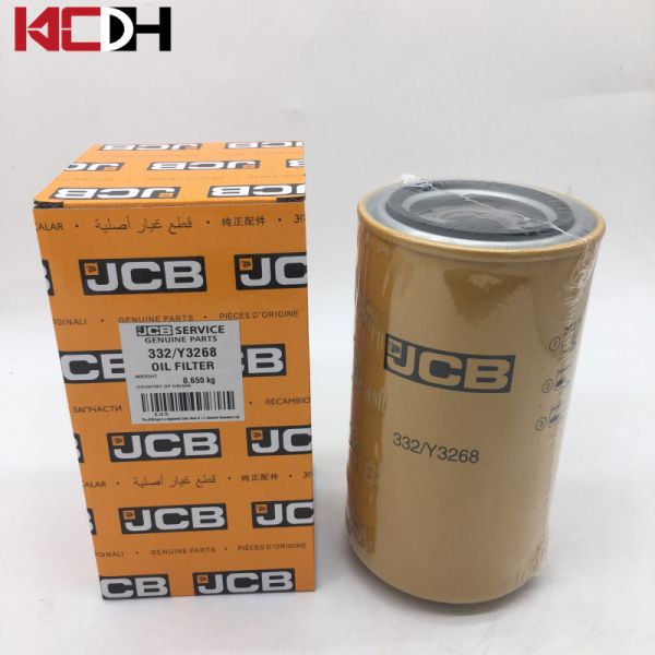 Машинные части экскаватора Backhoe Jcb Lube элемент фильтра для масла 332/Y3268