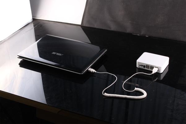 COMER security laptop display, cable lock, anti-theft devices, usb alarm sensor