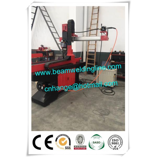5T Automatic Pipe Welding Positioner , Floor Type Turntable Positioner For Welding