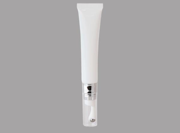 D22mm Metal Applicator Empty Custom Cosmetic Eye Cream Massage Serum Tube With Massage Stainless Steel Ball