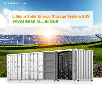 Solar Power LFP Battery Energy Storage Station 150kW Output Plant Type