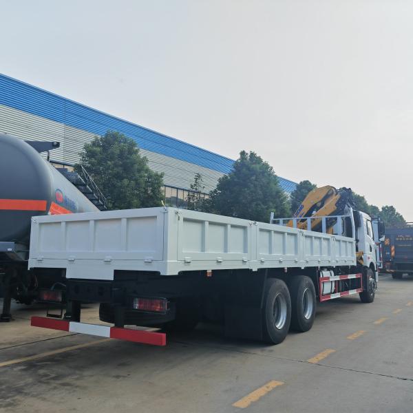 8Ton Mobile Manipulator Knuckle Boom Truck Crane 340HP SQZ160