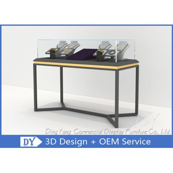 All In One Services Inexpensive Metal Glass Jewelry Display Cases