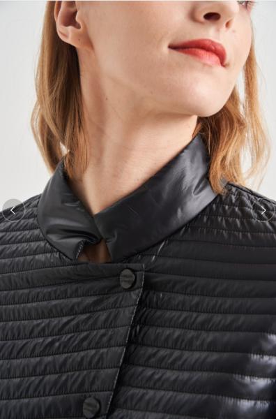 FODARLLOY Female Casual Warm Cropped Stand-collar Winter Coats For Ladies Women Cotton-padded Jacket