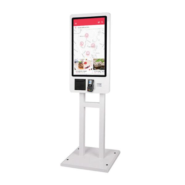 15.6 Inch Smart Touch Screen Restaurant Self Ordering Kiosk For Self Payment ODM