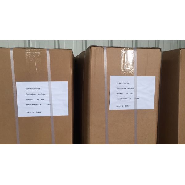 Color plástico del negro de los alimentadores 4L del marco de equipo de la colmena de la abeja con las escaleras de la granja de la abeja para la apicultura