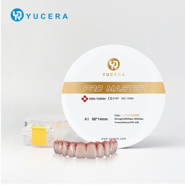 Yucera Factory Direct Dental Zirconia Block for CAD CAM Milling Machines