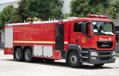 Carro de bombeiros resistente com água 16000L & espuma e chassi do HOMEM