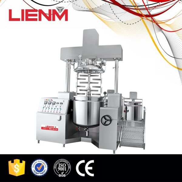 high quality cosmetic making machine customized vacuum homogeneous emulsifier for face cream body lotion tuner