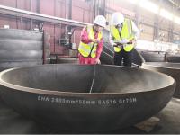 5mm 5000mm半球形 円筒形 頭端 Ss316L 円筒形