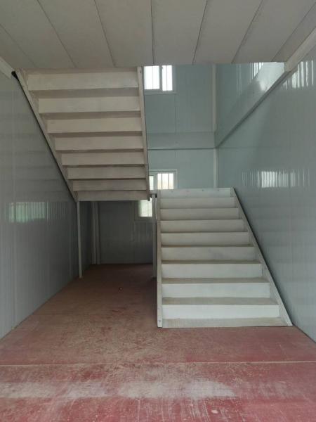 Luxury Prefab Light Steel Structure Villa With One Door Two Windows Wind Proof