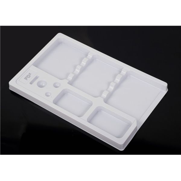 White Color Plastic Permanent Makeup Tray For Holding PMU Goods