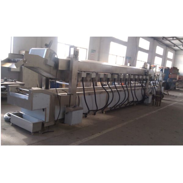 Meat Chicken Food Frying Machine Fully Automatic Food Grade Stainless Steel Oil Saving